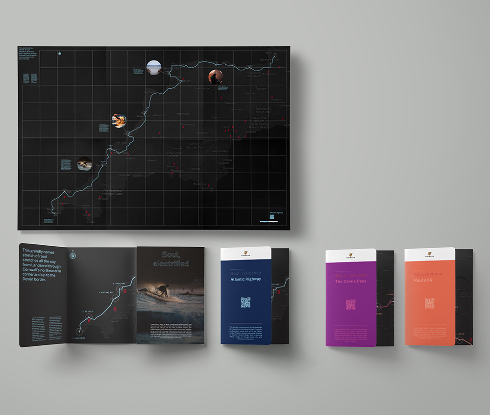 Client map set developed for Porsche
